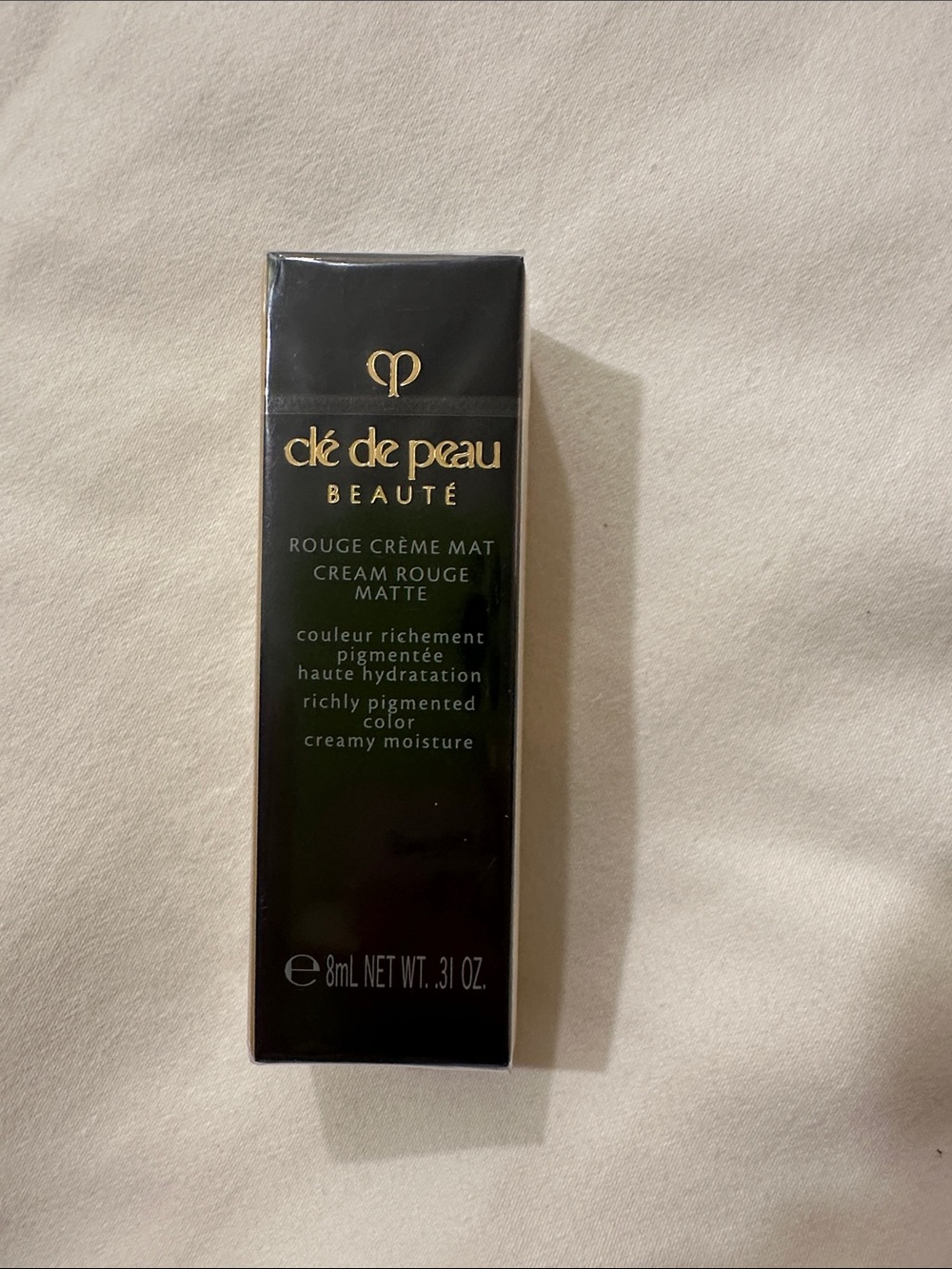 clé de peau Beauté Rouge Crème Matte  shade 121 strawberry rhubarb